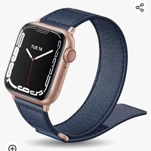NWT LEATHER BAND FOR APPLE WATCH ULTRA